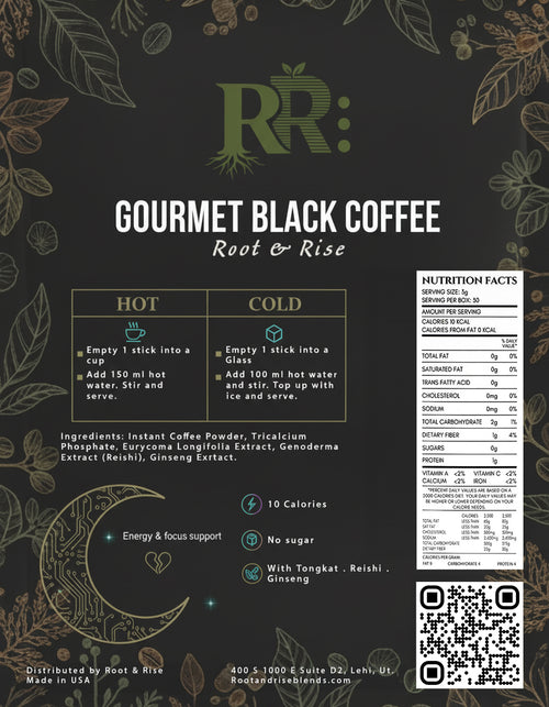 Gourmet Black Coffee